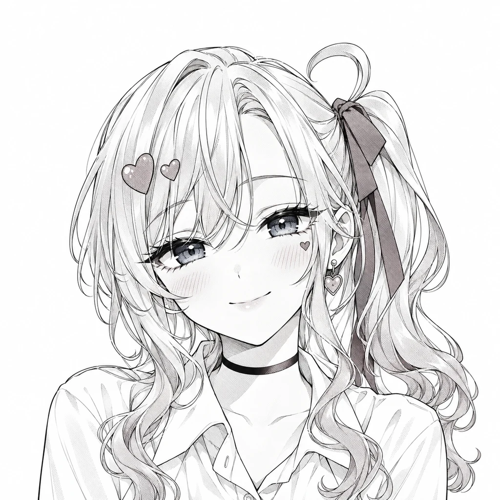 毛樽井亚爱子衣 AI 辅助角色插画