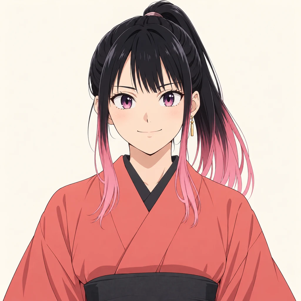 Akane Osaki AI 辅助角色插画