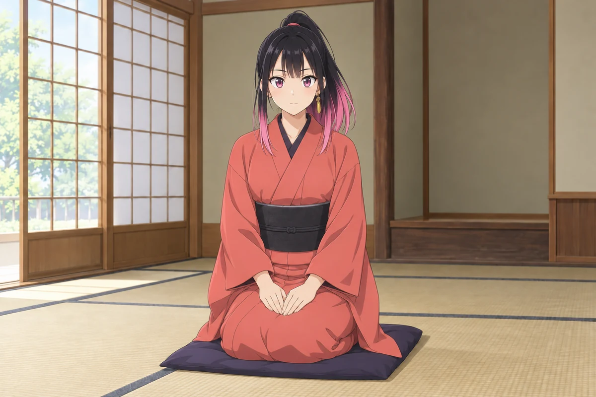 Akane Osaki AI 插画