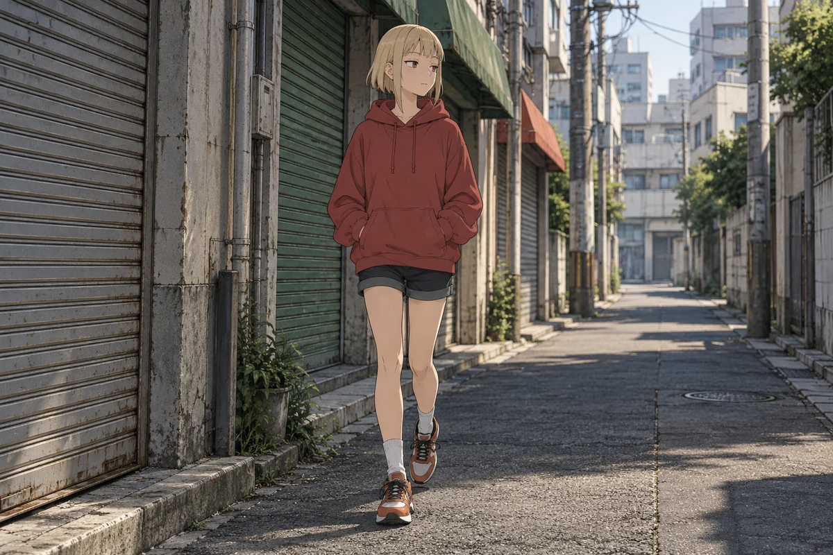 Akane Sawatari AI 插画