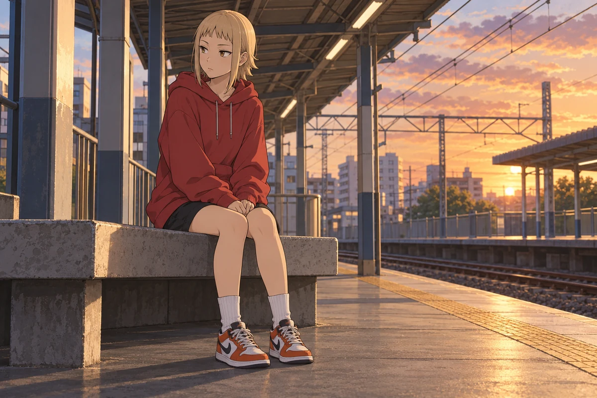 Akane Sawatari AI 插画