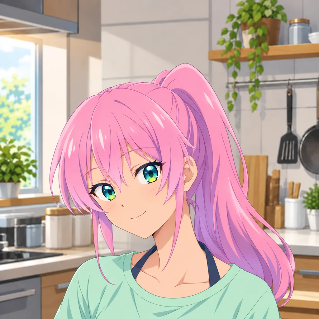 Akari Watanabe AI 辅助角色插画