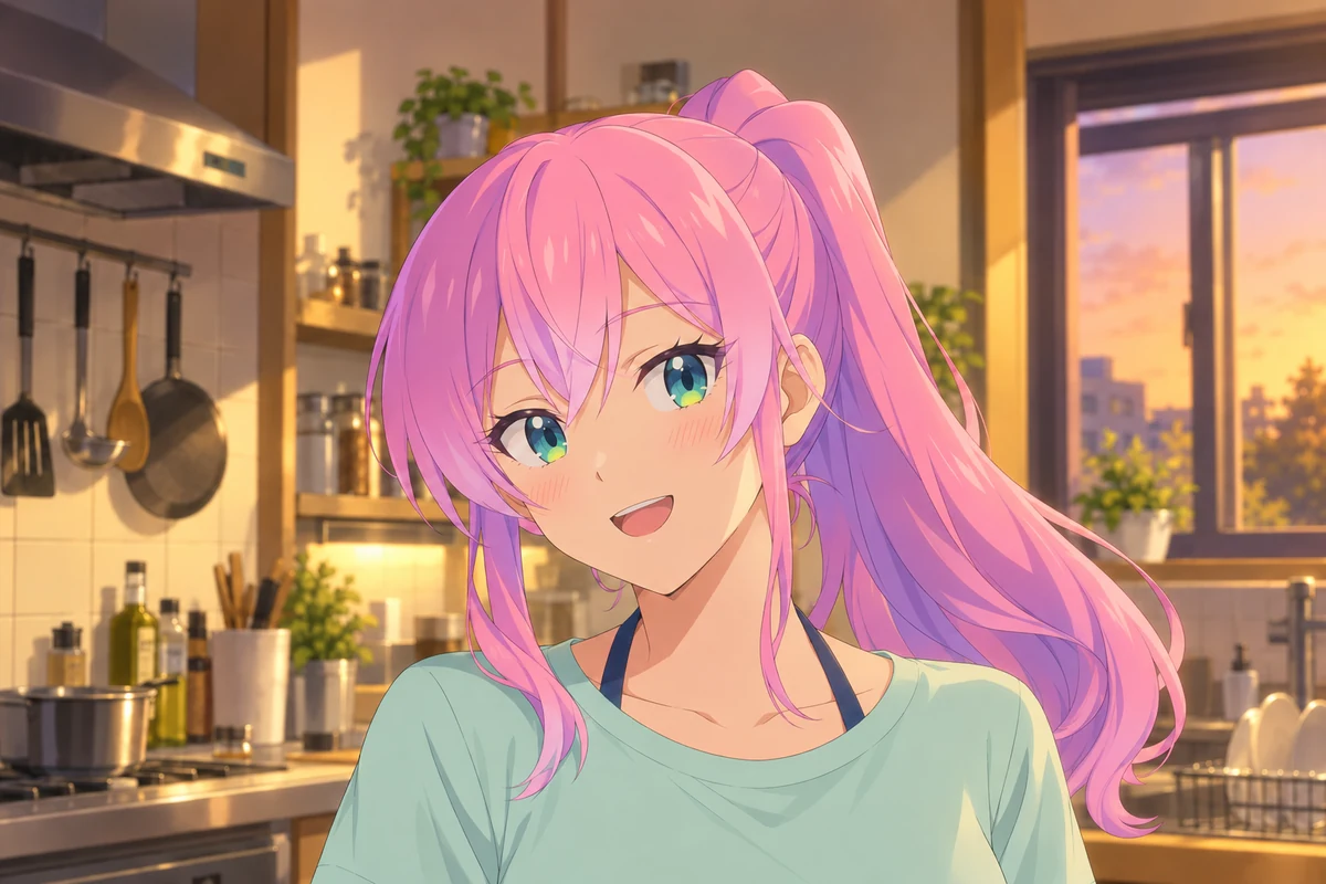 Akari Watanabe AI 插画