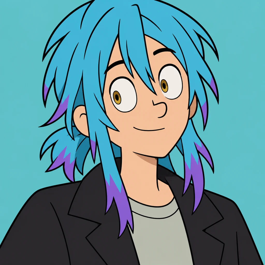 Akira Akao AI 辅助角色插画