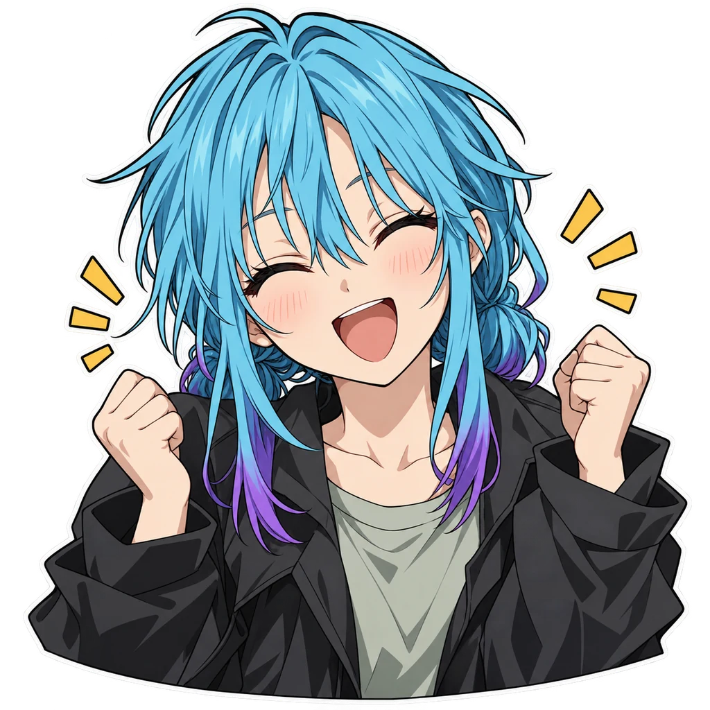Akira Akao · Reaction sticker