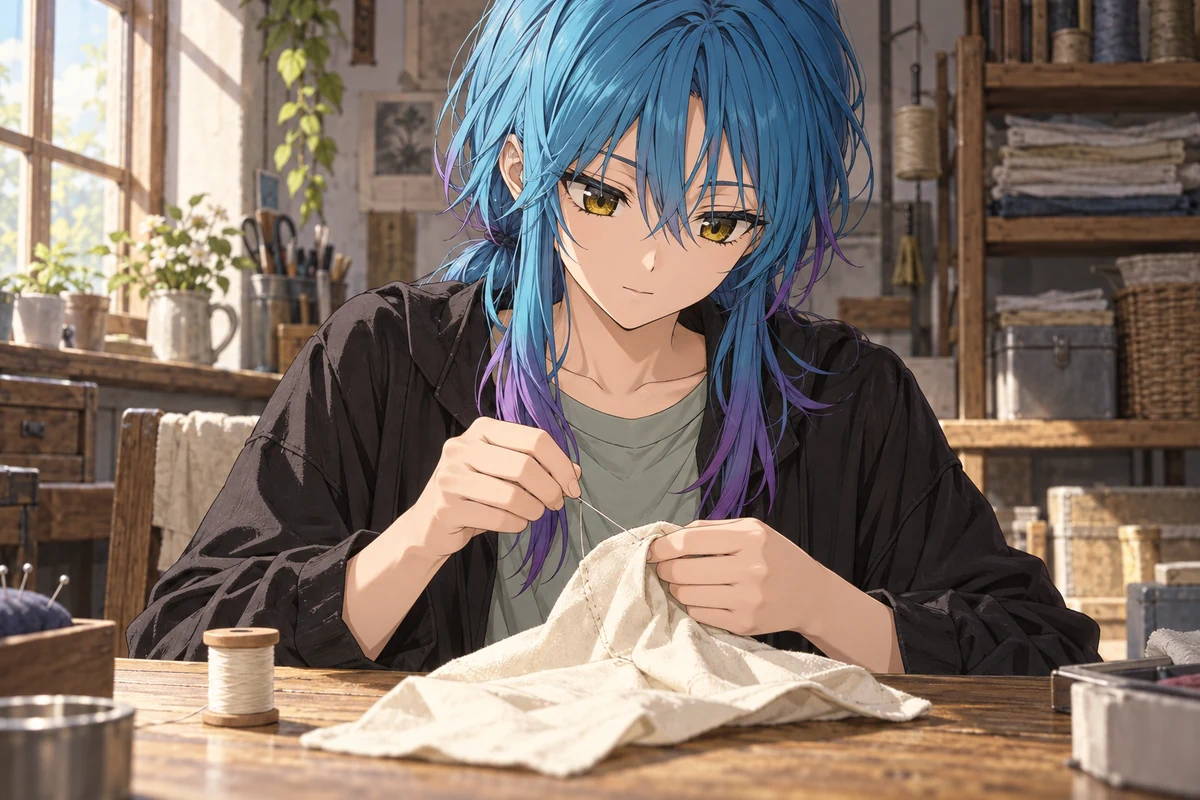 Akira Akao AI 插画