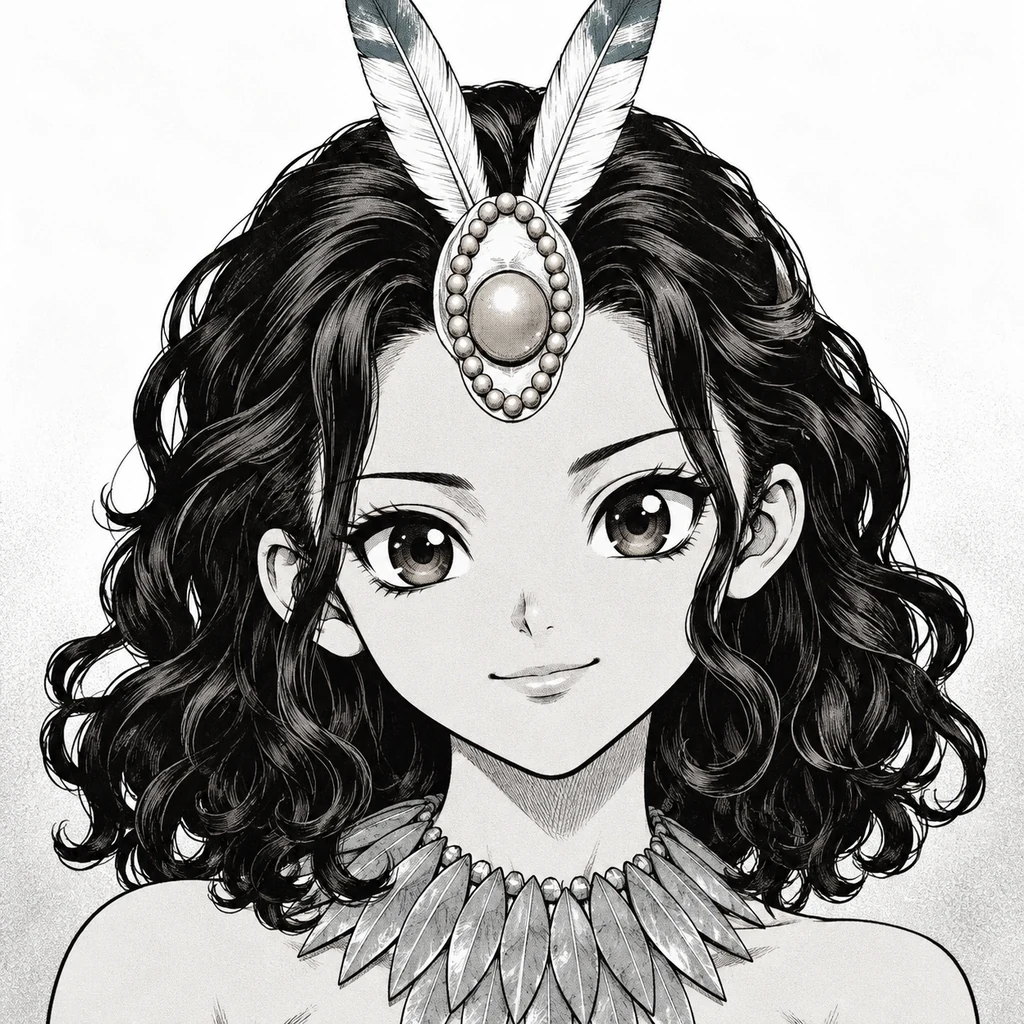 Amaryllis AI 辅助角色插画