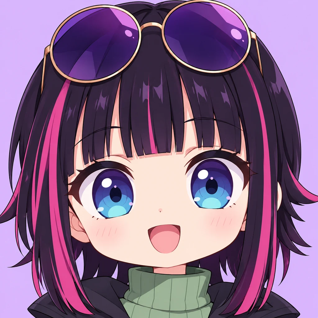 Anemone Monemone AI 辅助角色插画
