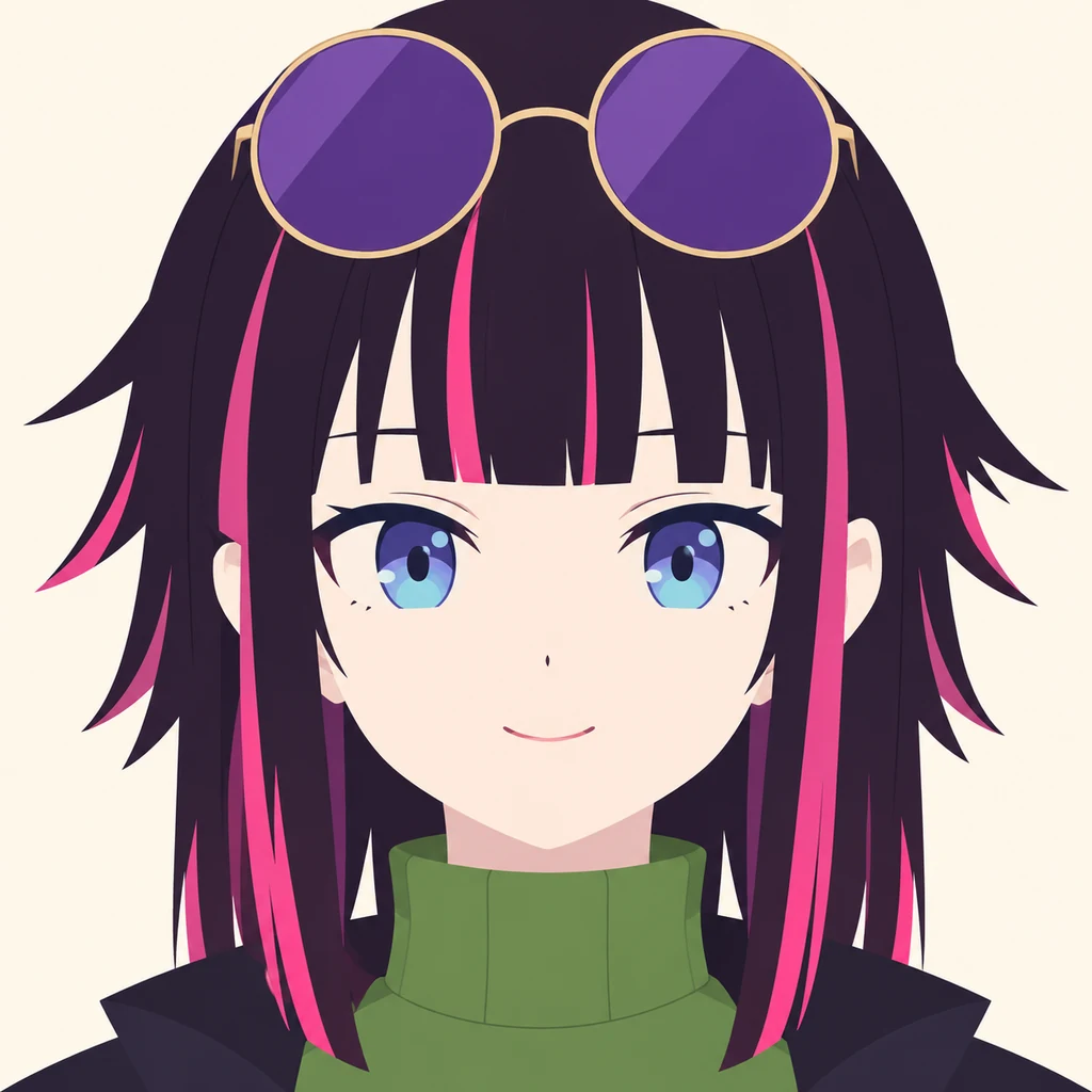 Anemone Monemone AI 辅助角色插画