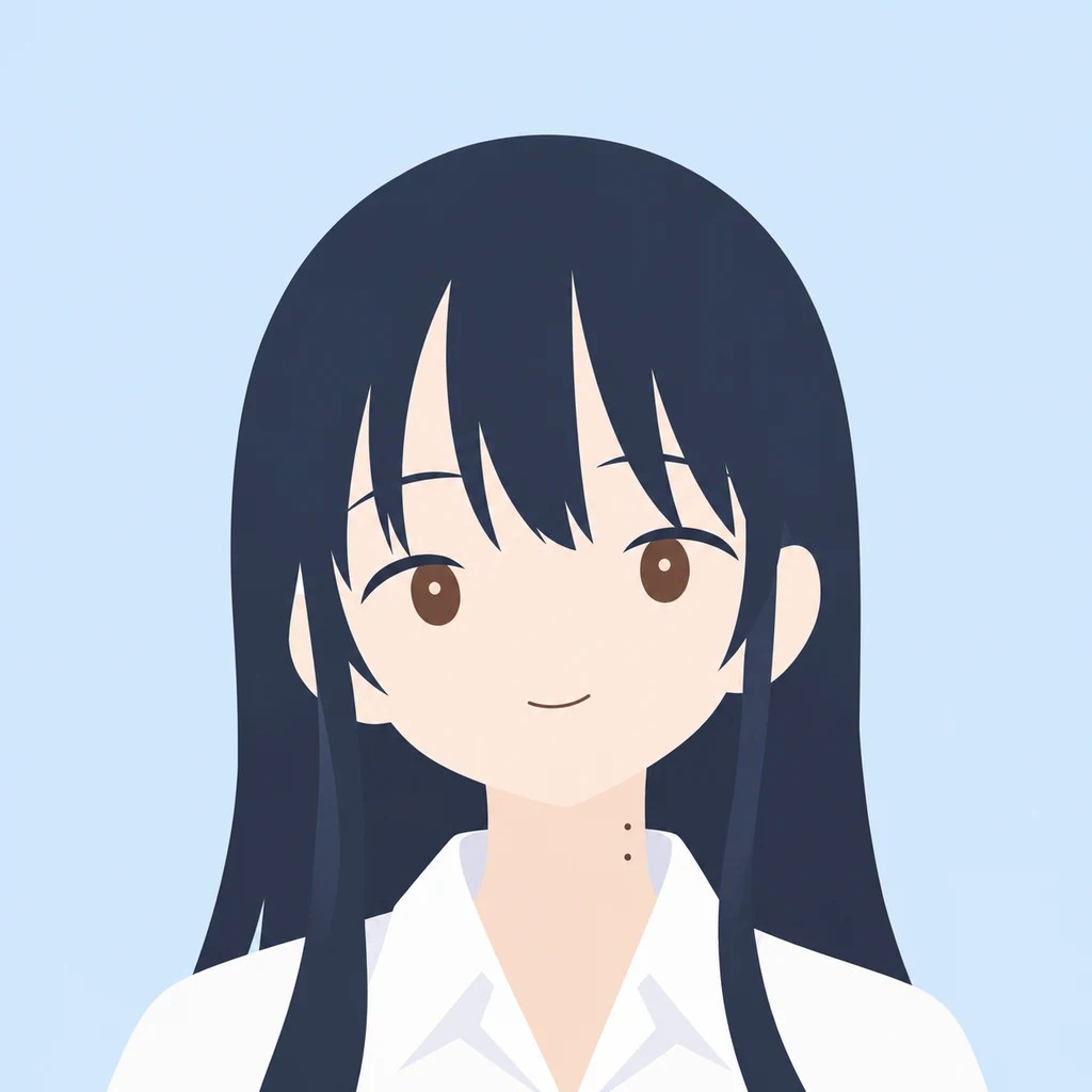 Anna Yamada AI 辅助角色插画