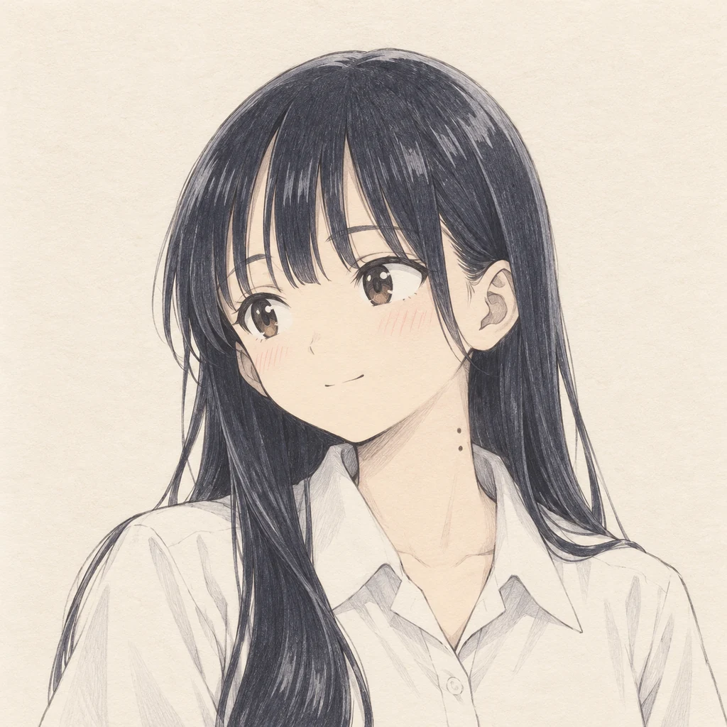 Anna Yamada AI 辅助角色插画