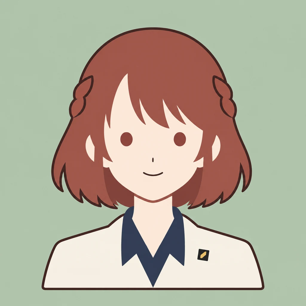 帝襟杏里 AI 辅助角色插画