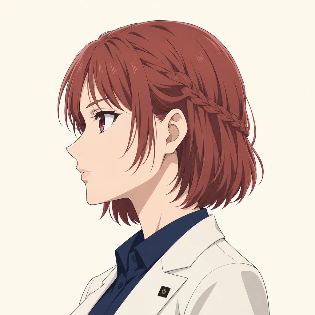 帝襟杏里 AI 辅助角色插画