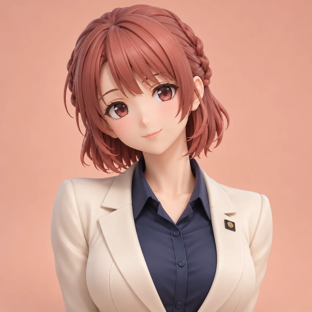帝襟杏里 AI 辅助角色插画