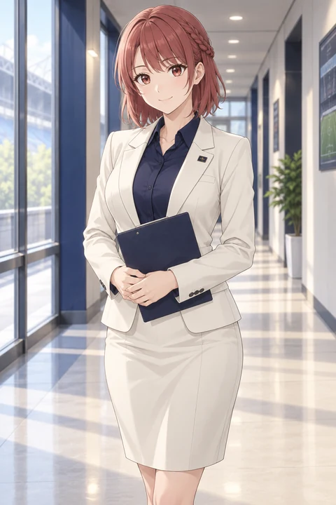 帝襟杏里角色示意插画