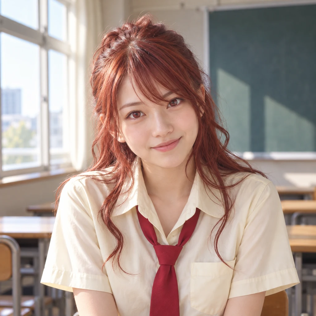 Anzu Hoshino live-action AI portrait