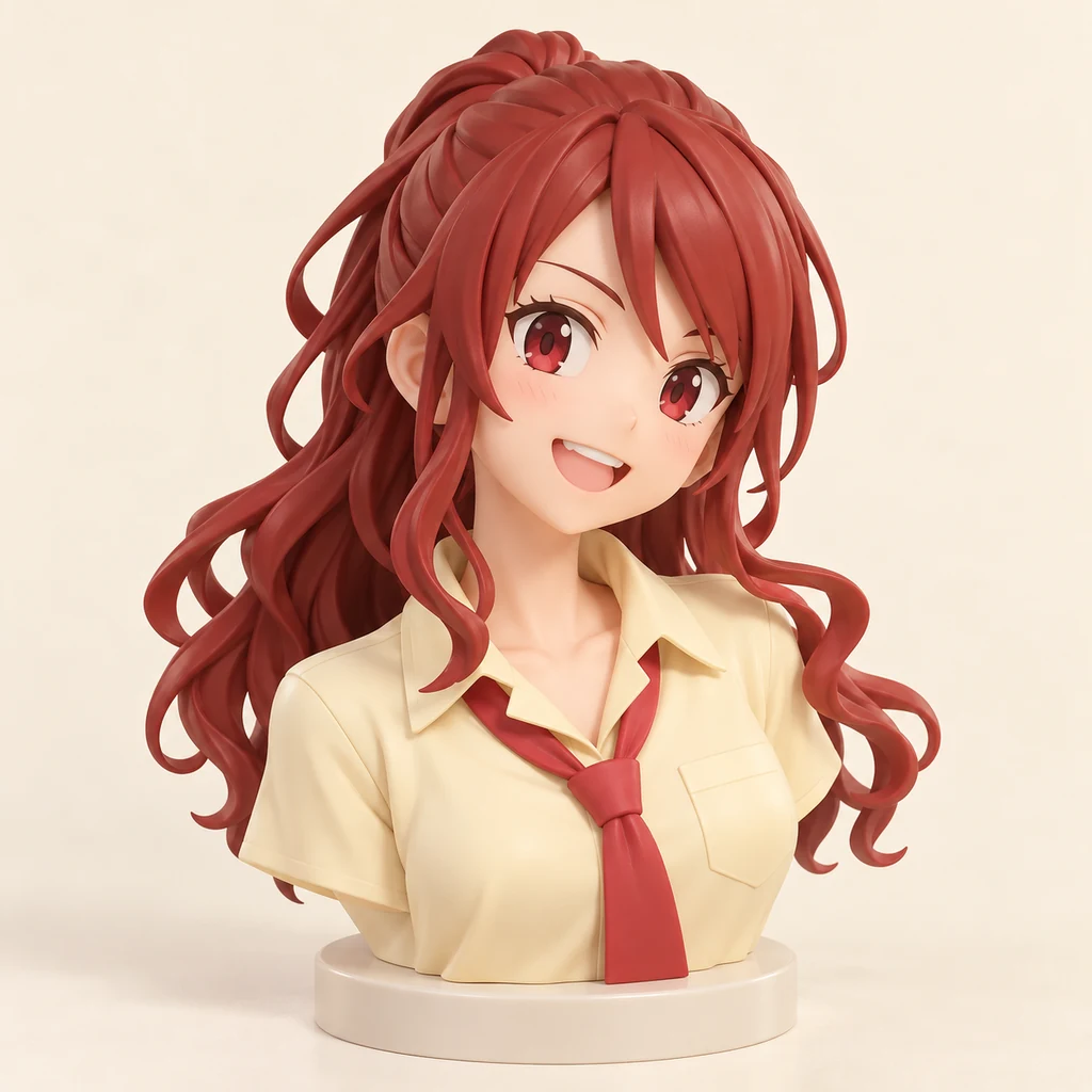 Anzu Hoshino AI 辅助角色插画