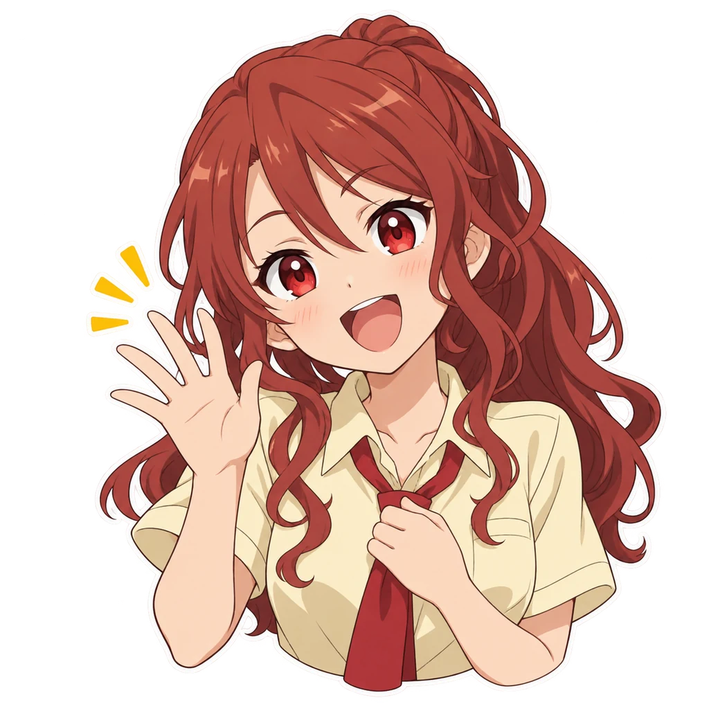 Anzu Hoshino 表情包 1