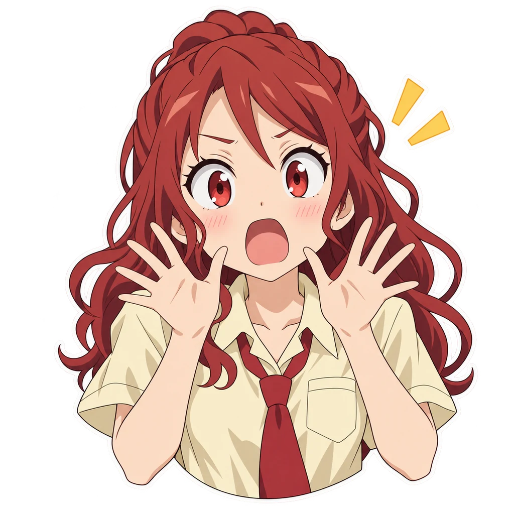 Anzu Hoshino 表情包 5