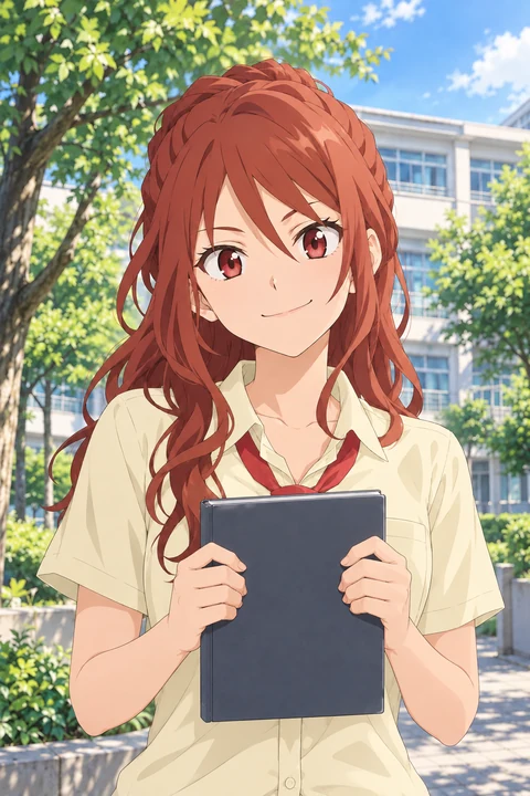 Anzu Hoshino角色示意插画