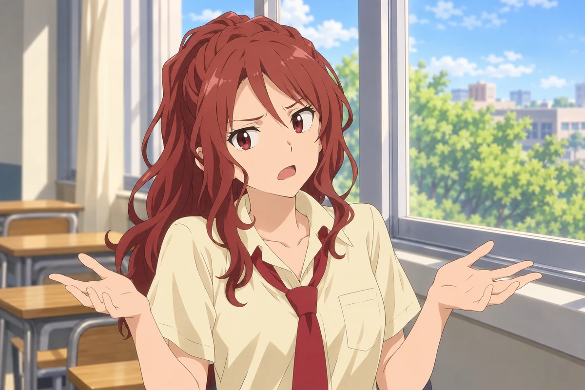 Anzu Hoshino AI 插画