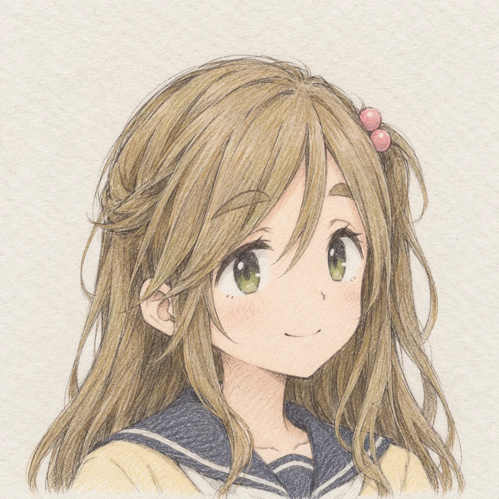 Aoi Inuyama AI 辅助角色插画