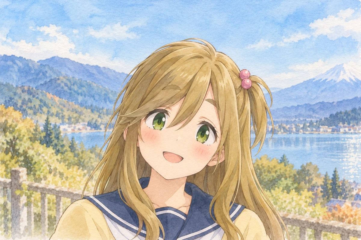 Aoi Inuyama AI 插画