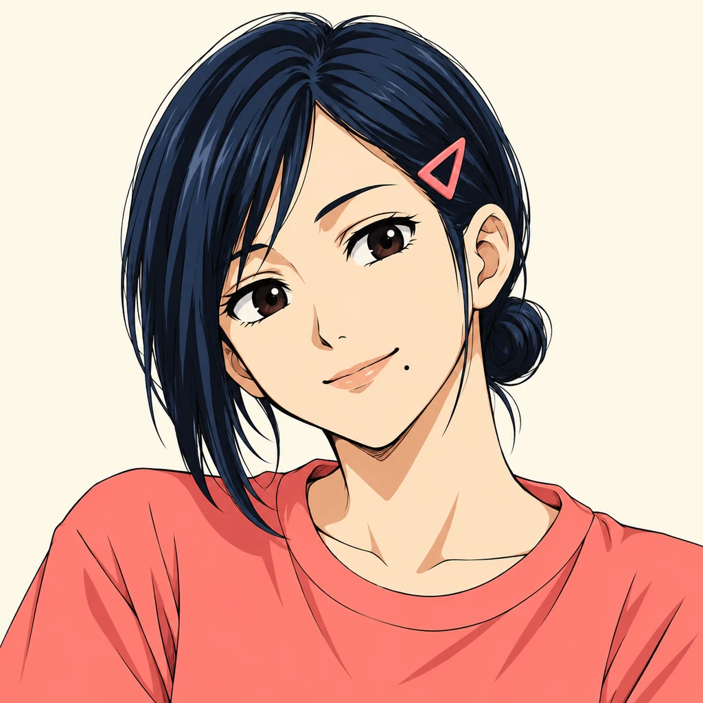 사카모토 아오이 AI 辅助角色插画