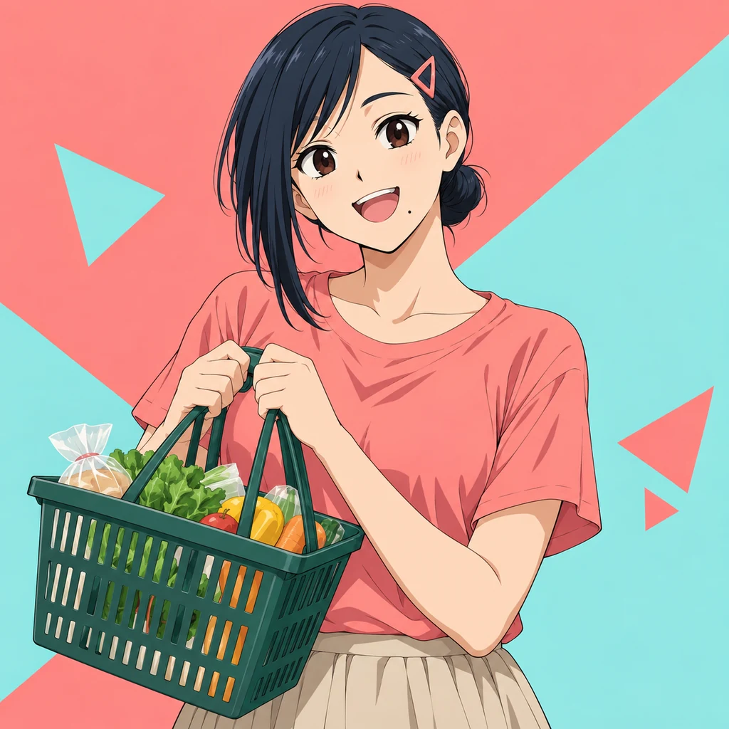 사카모토 아오이 AI 辅助角色插画
