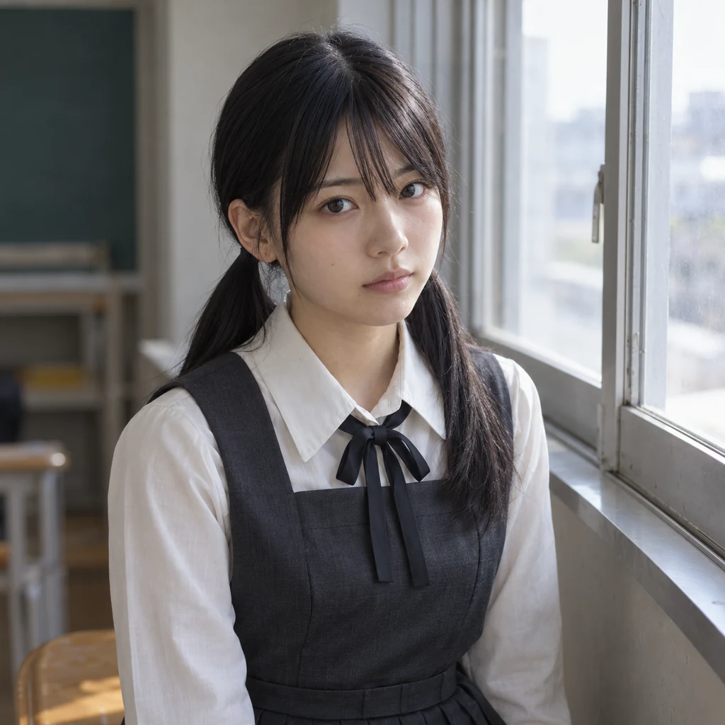 Asa Mitaka live-action AI portrait