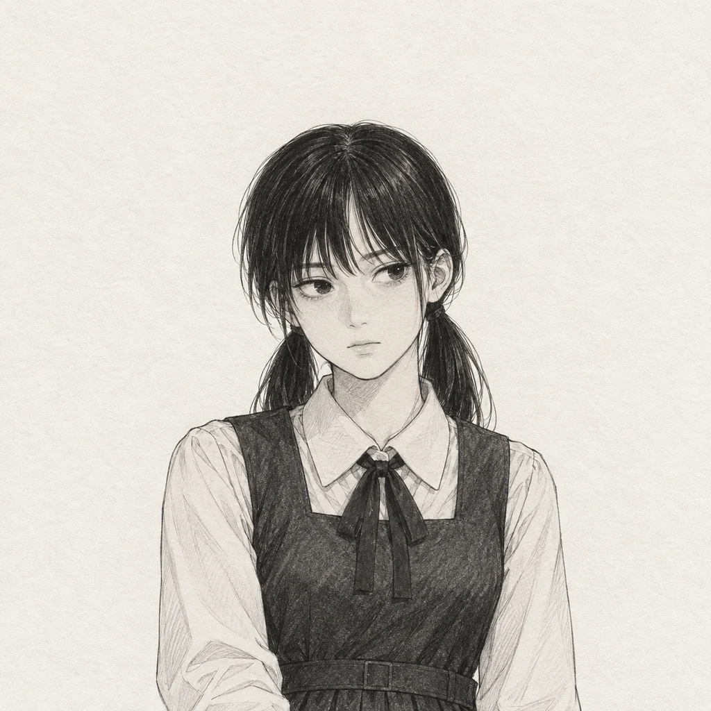 Asa Mitaka AI 辅助角色插画