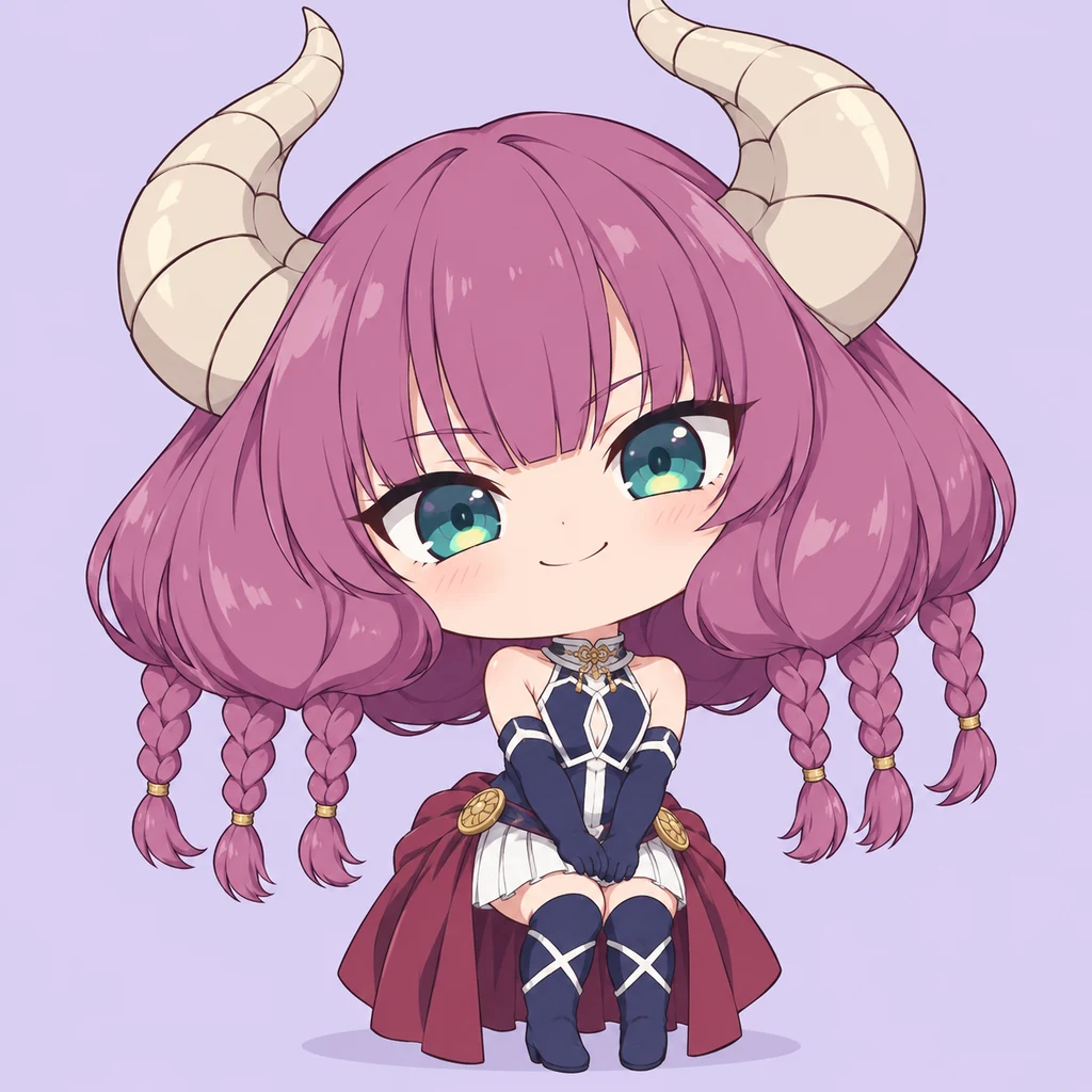 アウラ AI 辅助角色插画