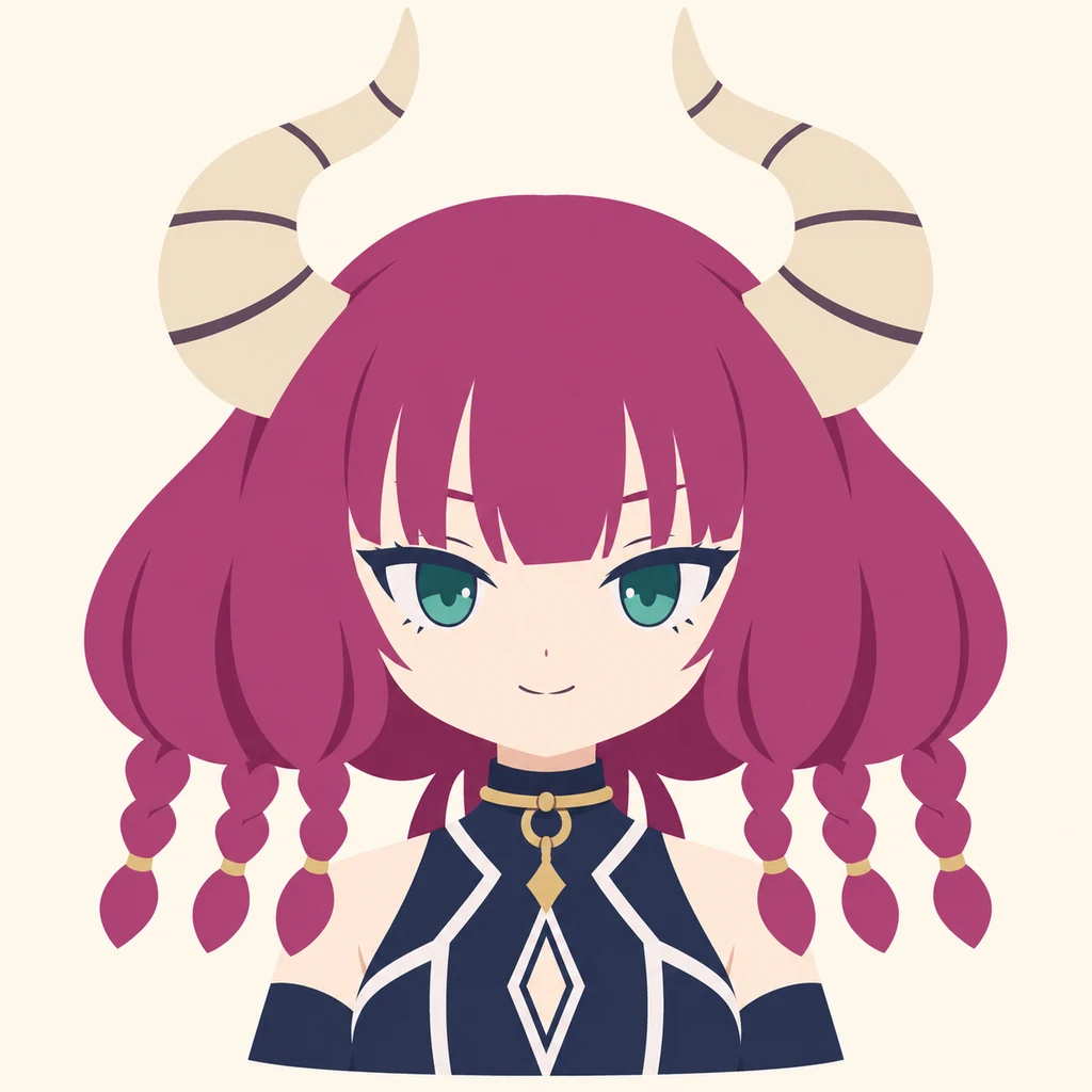 アウラ AI 辅助角色插画