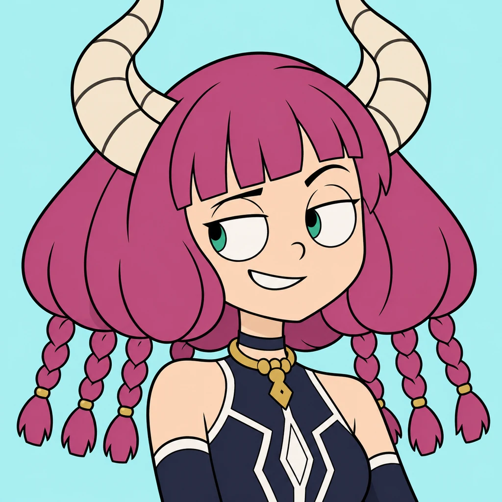 アウラ AI 辅助角色插画