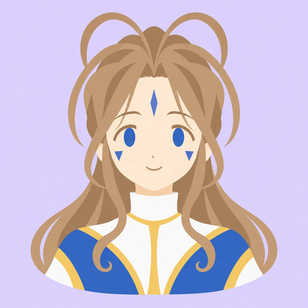贝露丹蒂 AI 辅助角色插画
