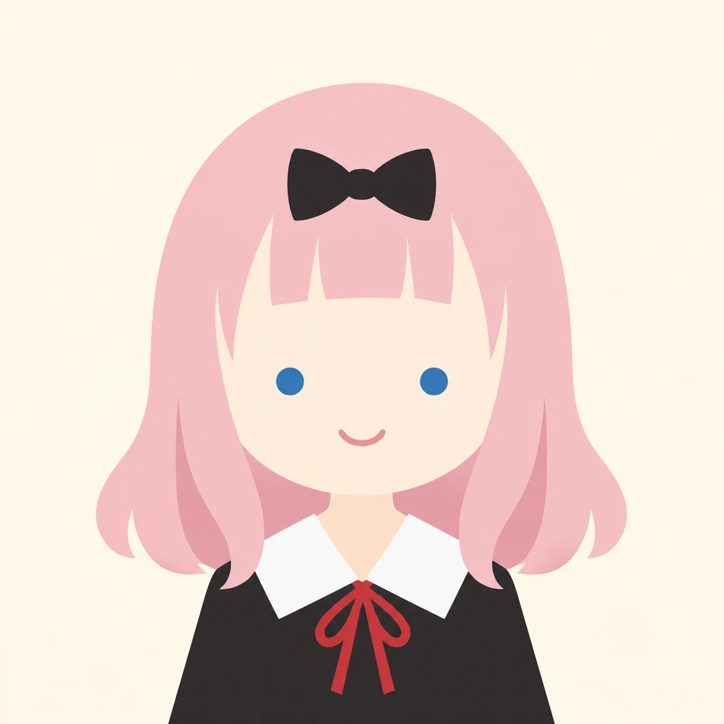 Chika Fujiwara AI 辅助角色插画