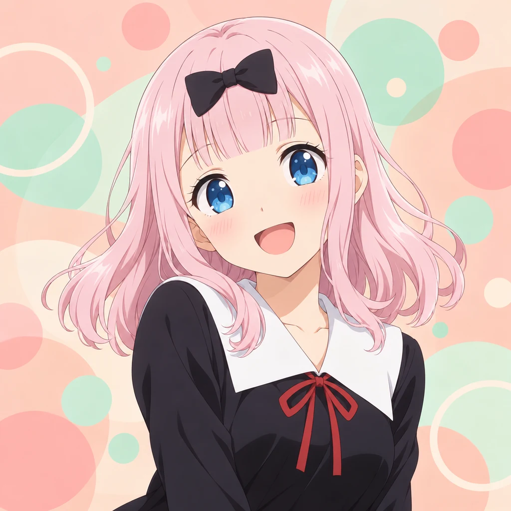 Chika Fujiwara AI 辅助角色插画