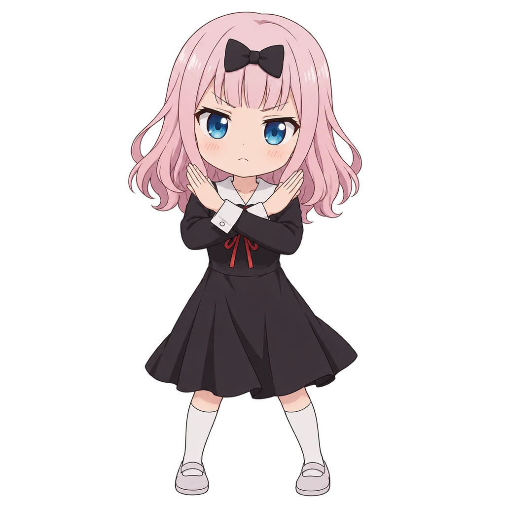 Chika Fujiwara 表情包 8