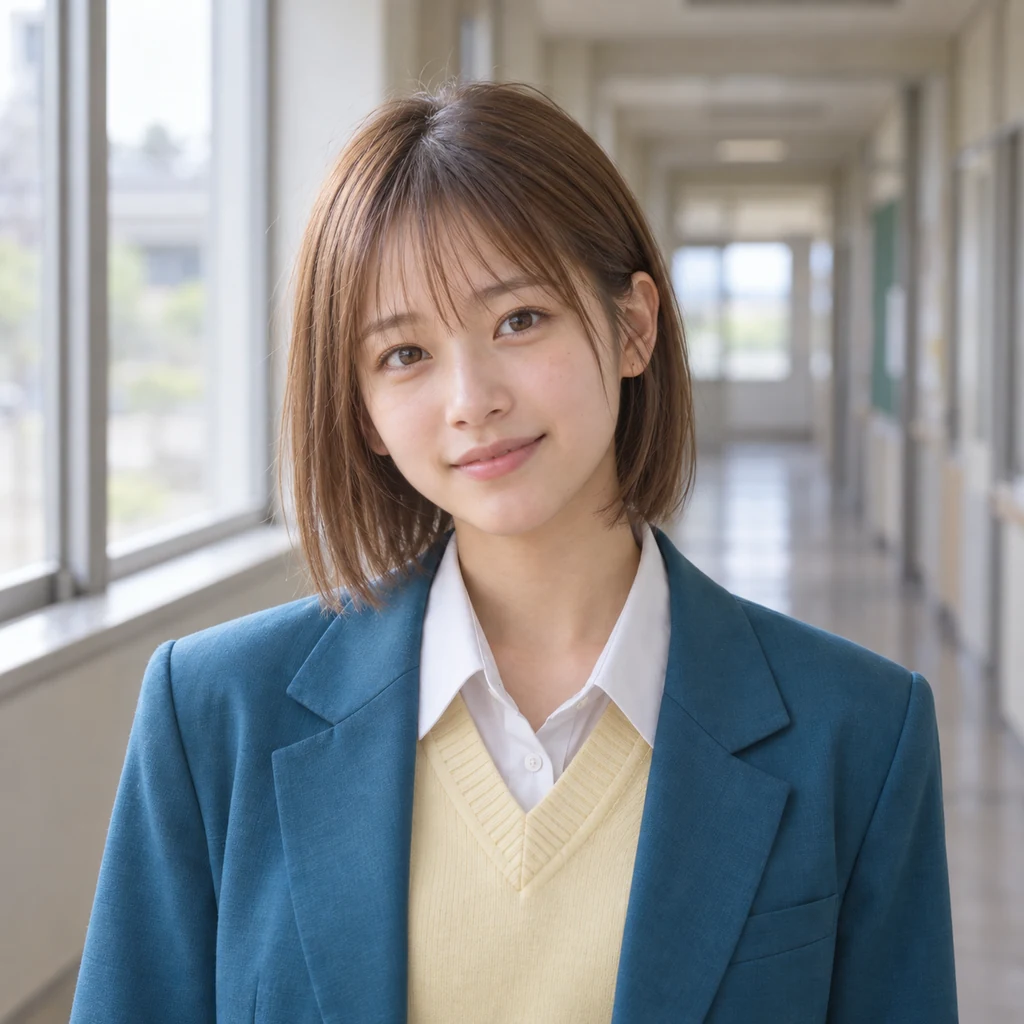 鹿野千夏真人版 AI 头像