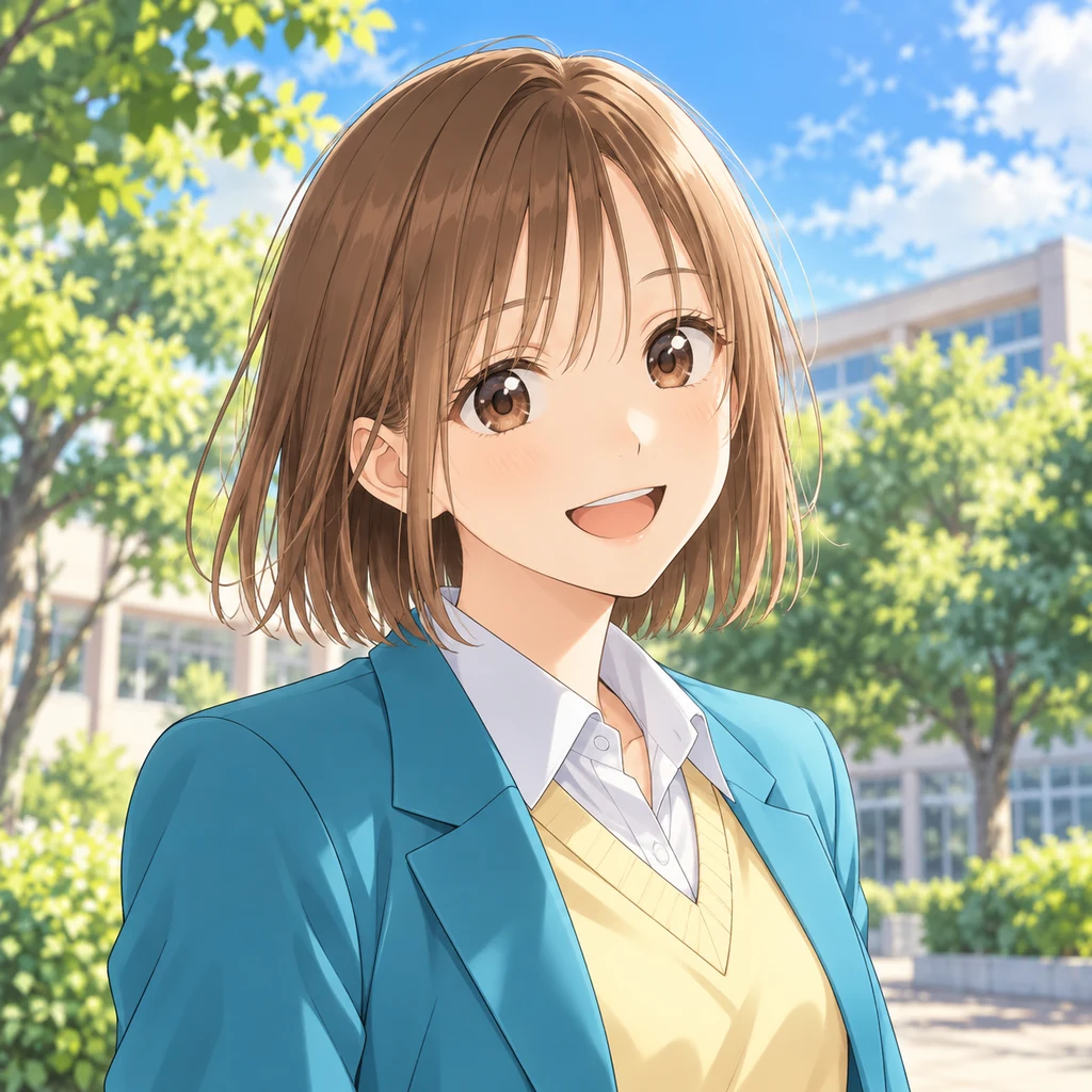 Chinatsu Kano AI 辅助角色插画