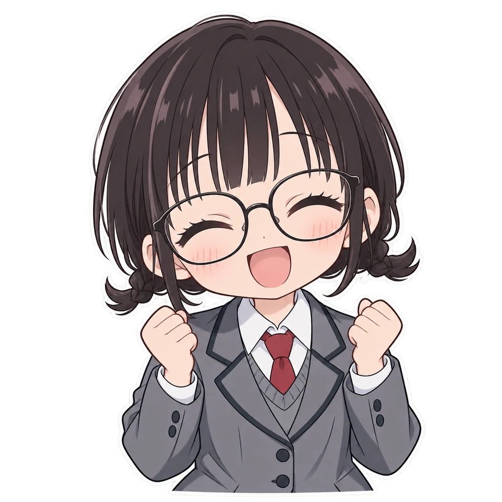 Chiyo Iin · Reaction sticker