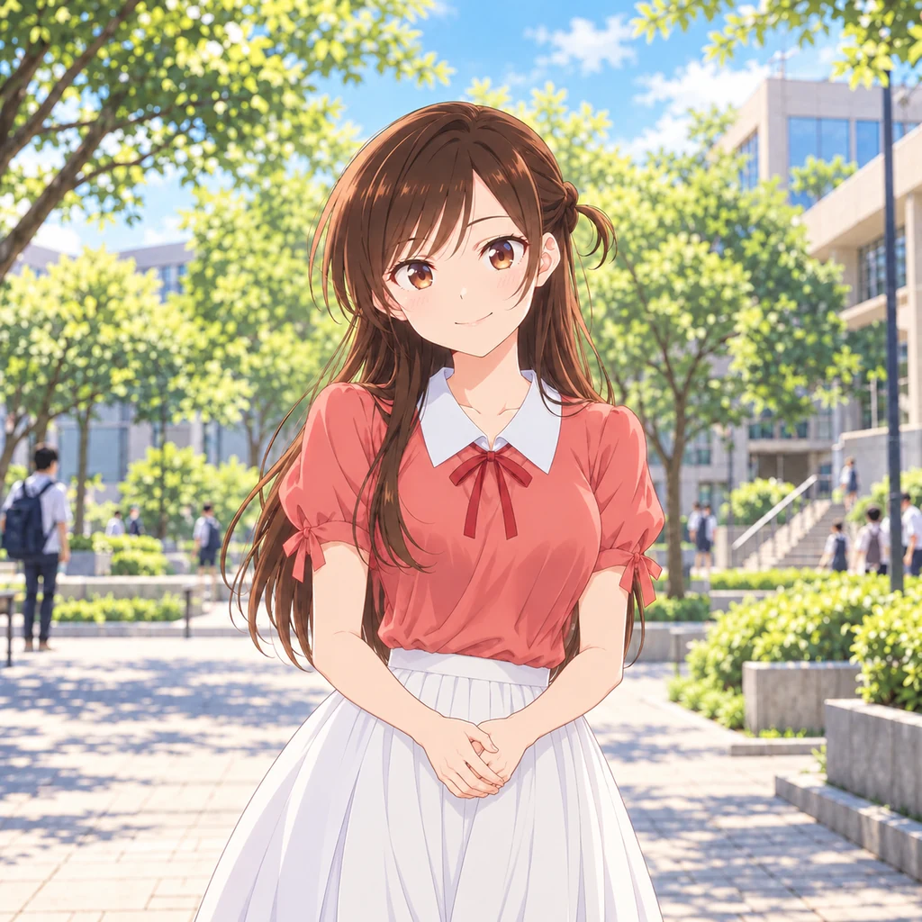 Chizuru Mizuhara AI 辅助角色插画