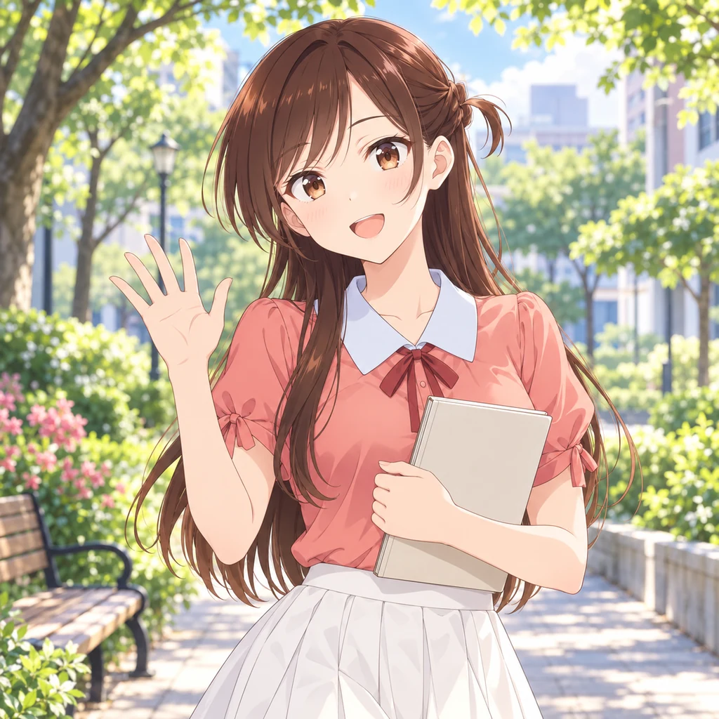 Chizuru Mizuhara AI 辅助角色插画