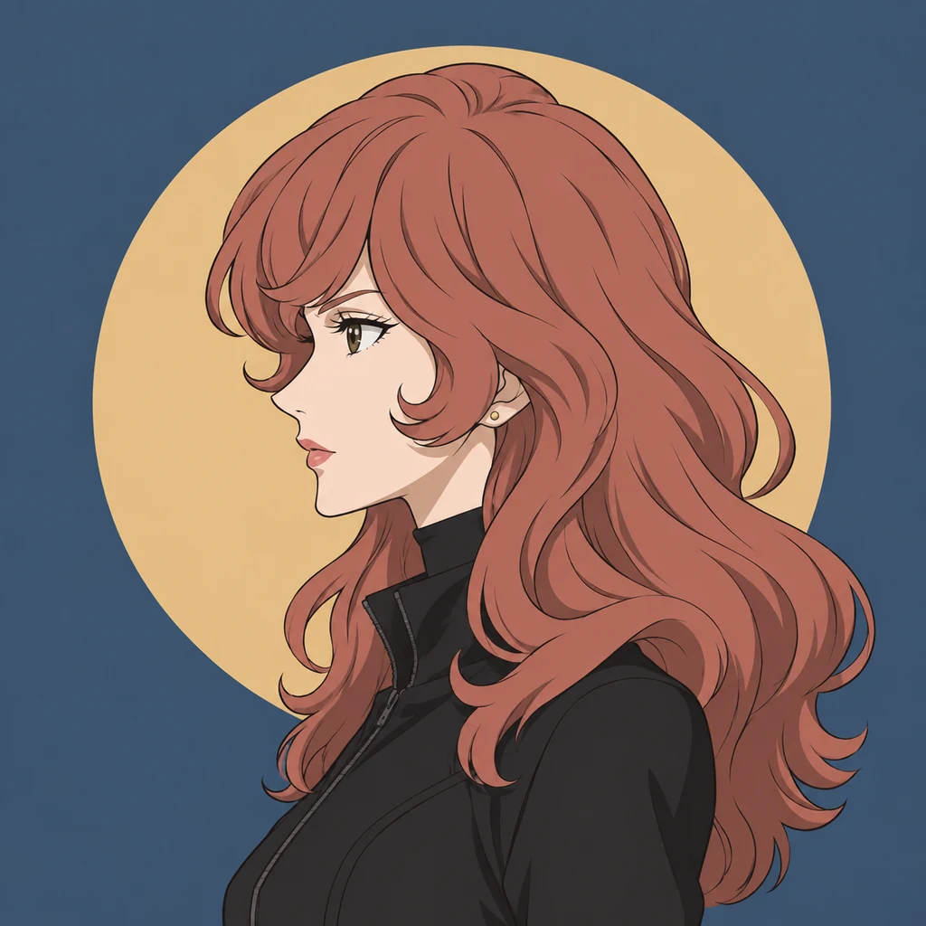 Fujiko Mine AI 辅助角色插画