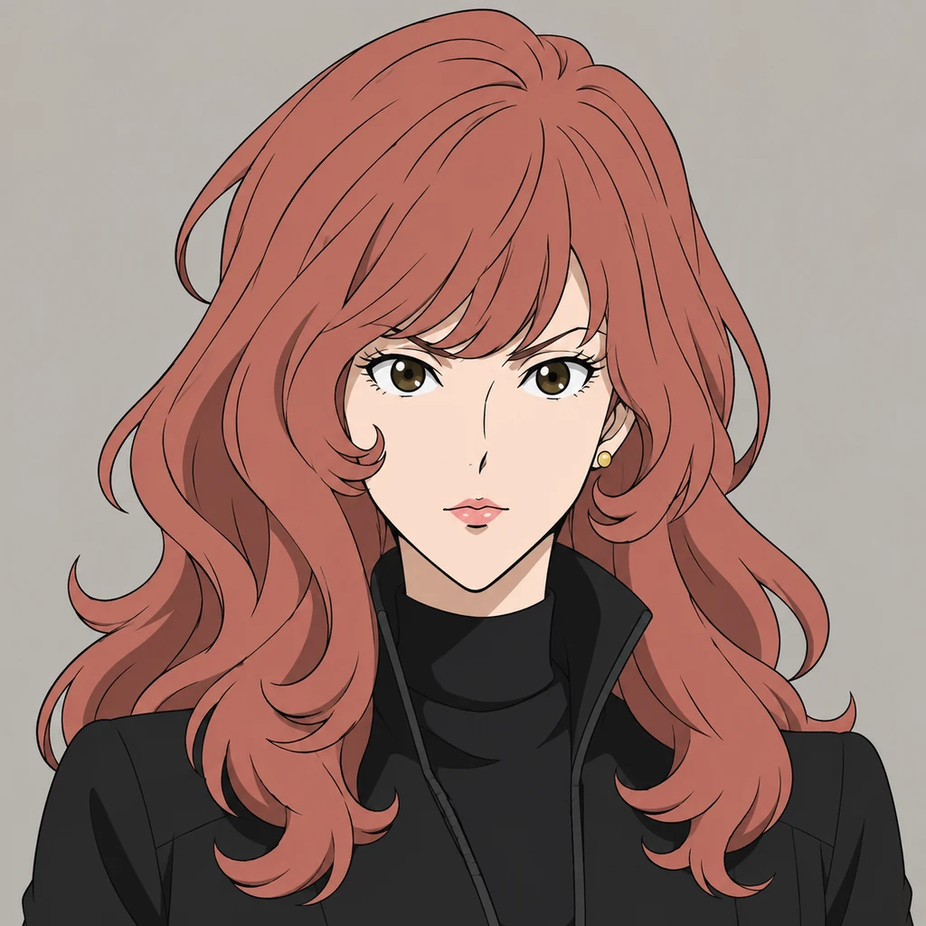 Fujiko Mine AI 辅助角色插画