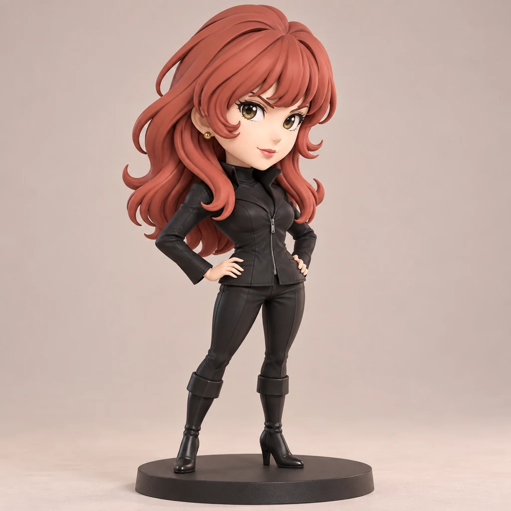 Fujiko Mine AI 辅助角色插画