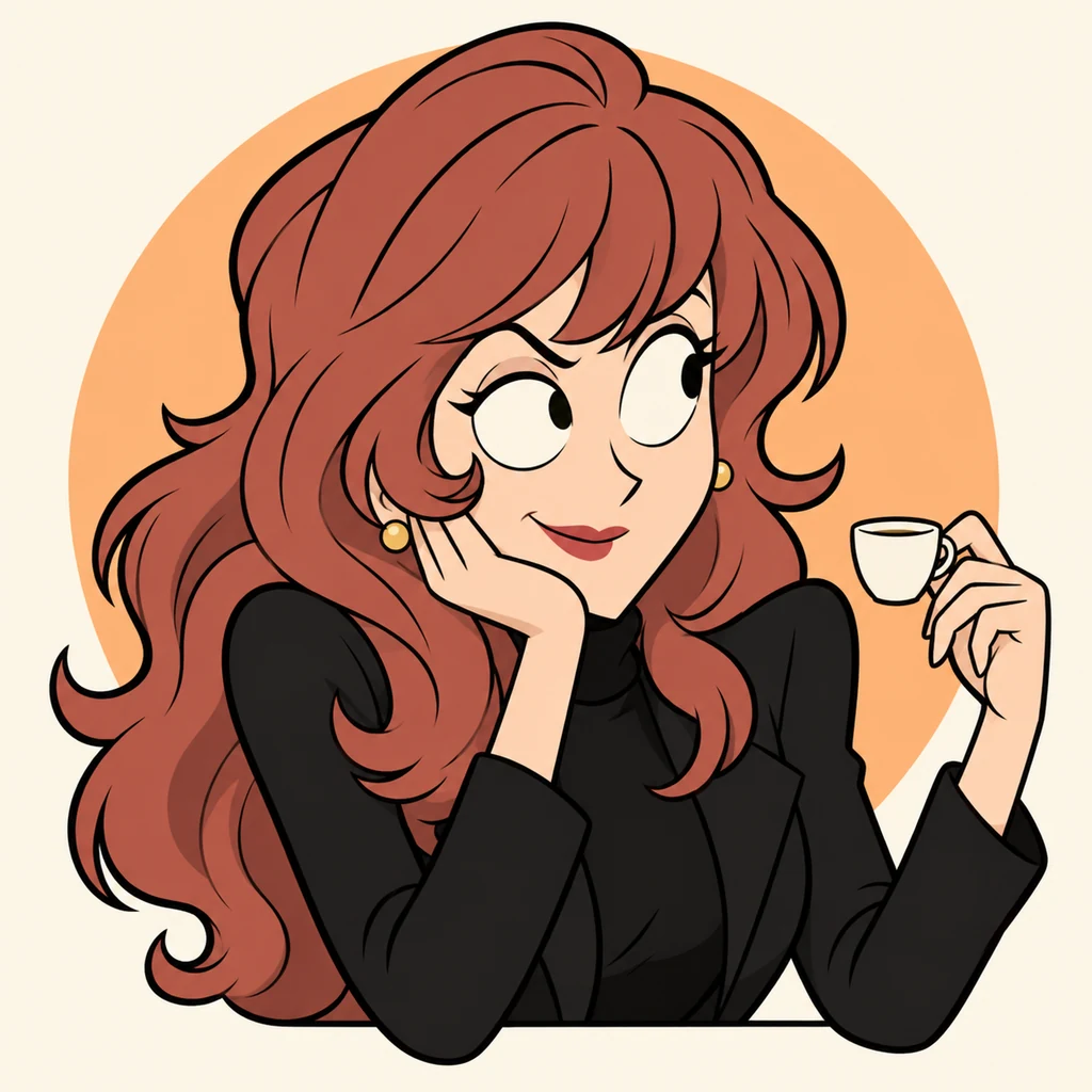 Fujiko Mine AI 辅助角色插画