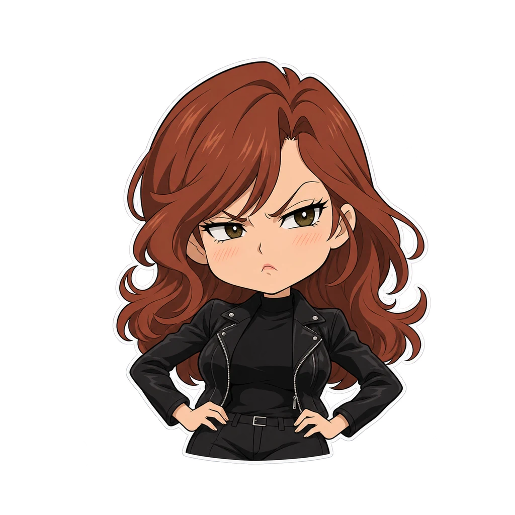 Fujiko Mine 表情包 2