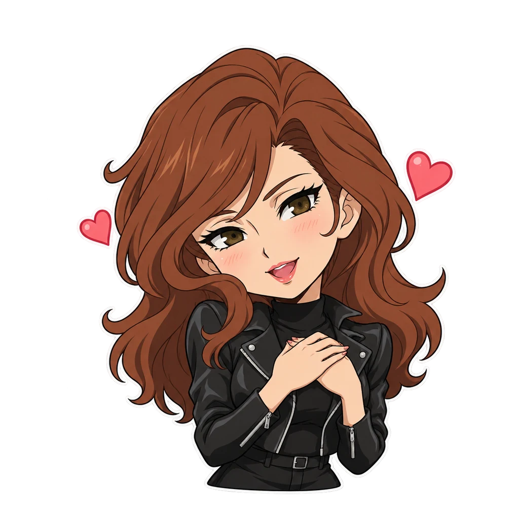 Fujiko Mine 表情包 6