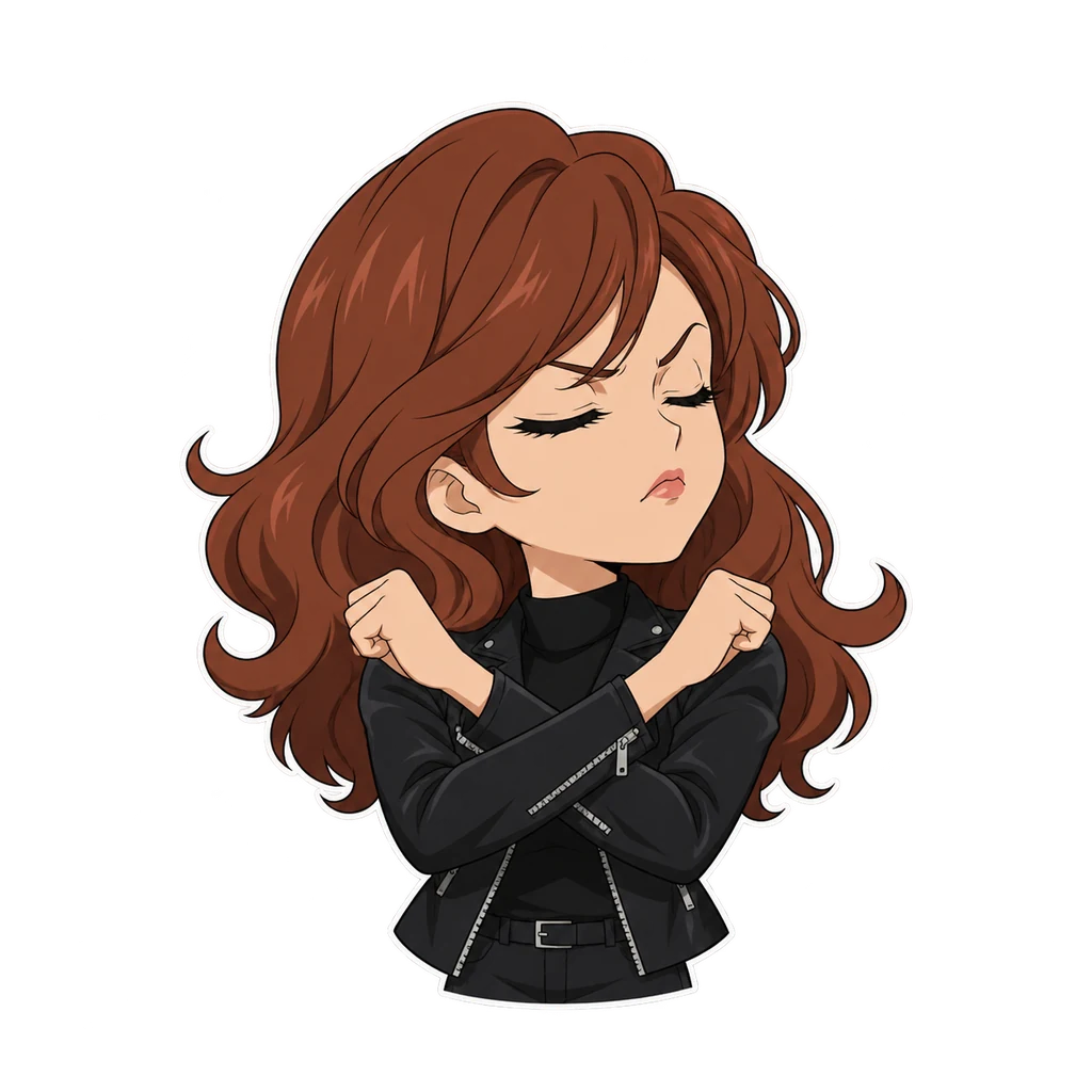 Fujiko Mine 表情包 8
